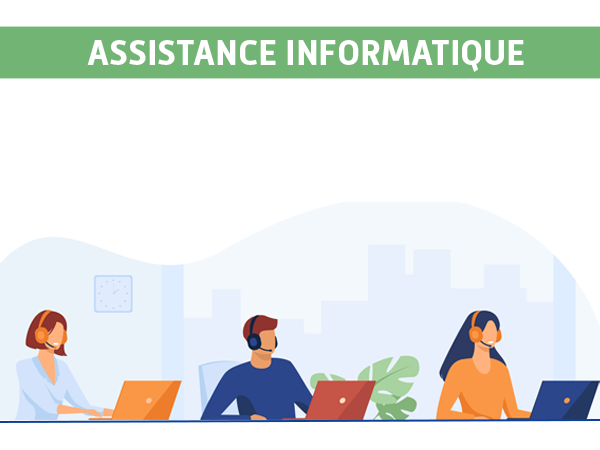 Image de l'assistance pour les professionnel de santé